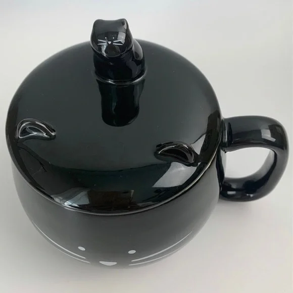 Ceramic Cat Coffee Phone Mug Holder - Picture 8 of 11